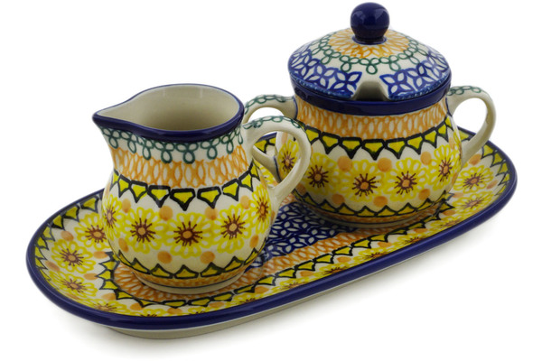 Sugar and Creamer Set 10"