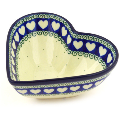 Heart Shaped Bowl 7"