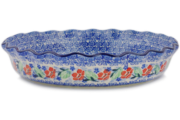 Fluted Pie Dish 10"