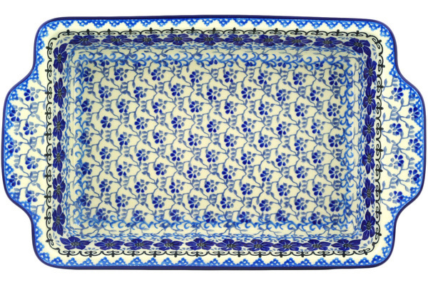 Rectangular Baker with Handles 13"