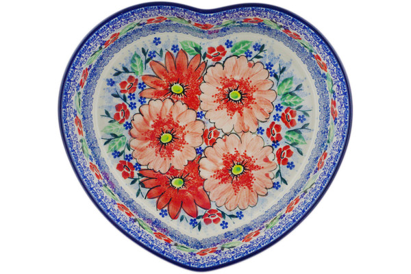 Heart Shaped Bowl 10"