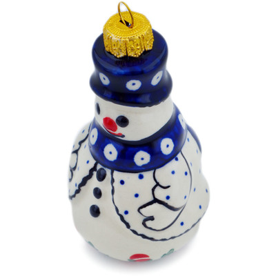 Snowman Ornament 4"
