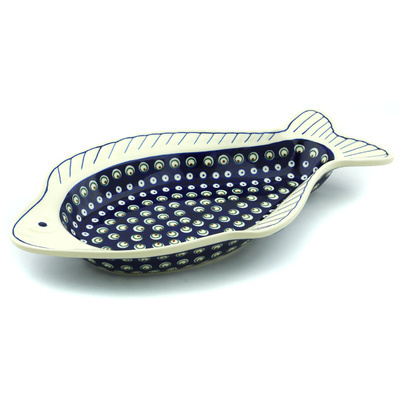Fish Shaped Platter 17"