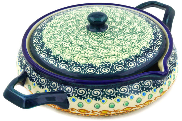 Round Baker with Handles 10"