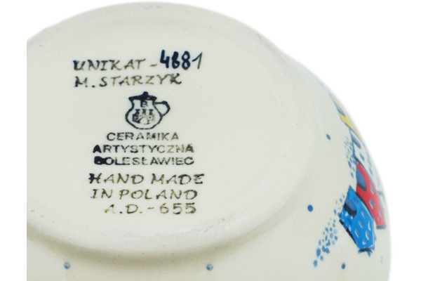 Bowl with Loop-Handle 6"