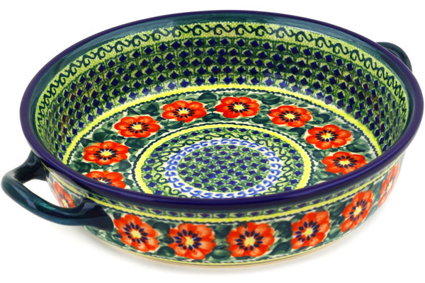 Round Baker with Handles 13"