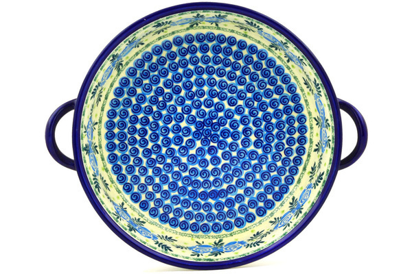 Round Baker with Handles 13"