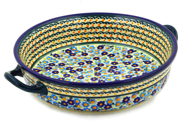 Round Baker with Handles 13"