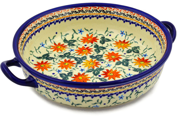 Round Baker with Handles 13"