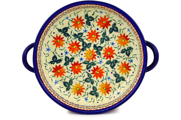 Round Baker with Handles 13"