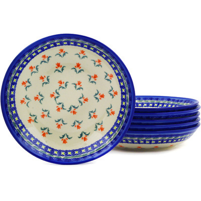 Set of 6 Pasta Bowls 9"