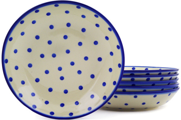 Set of 6 Pasta Bowls 9"