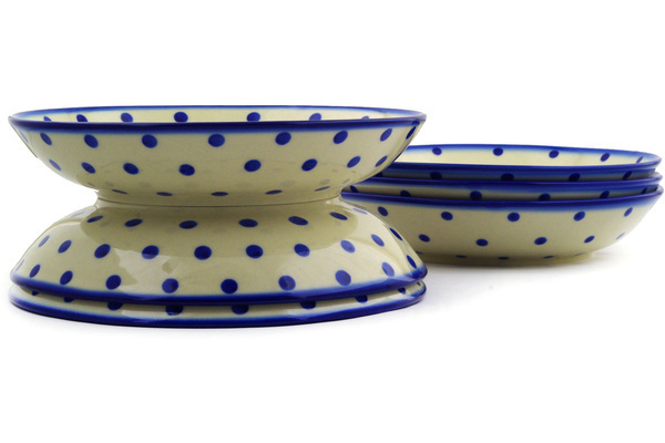 Set of 6 Pasta Bowls 9"