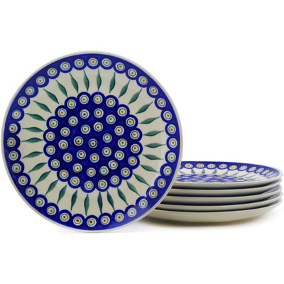Set of 6 Plates 10"