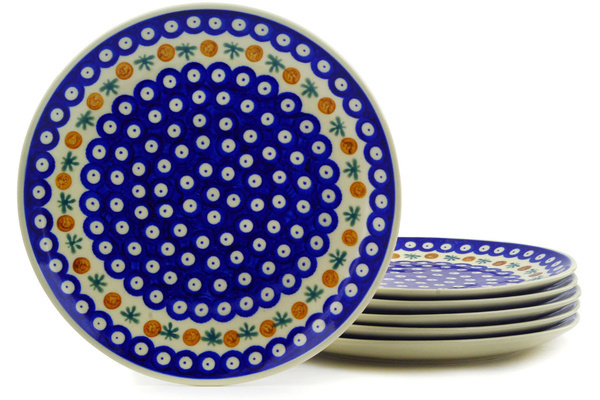 Set of 6 Plates 10"
