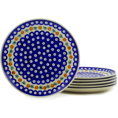 Set of 6 Plates 10"