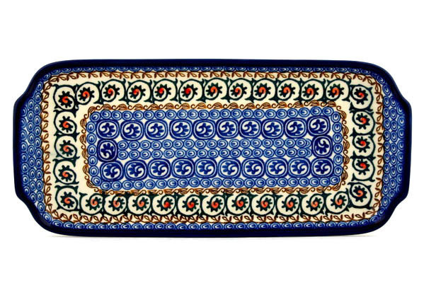 Platter with Handles 13"