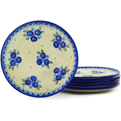 Set of 6 Plates 10"