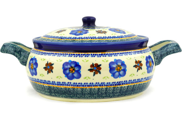 Baker with Cover with Handles 12"