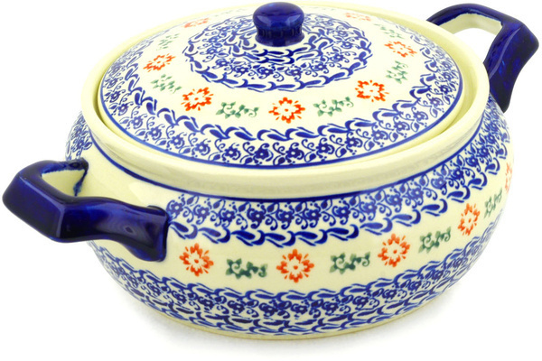 Baker with Cover with Handles 12"