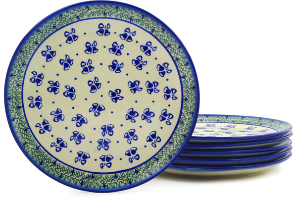 Set of 6 Plates 10"
