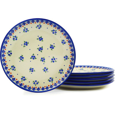 Set of 6 Plates 10"