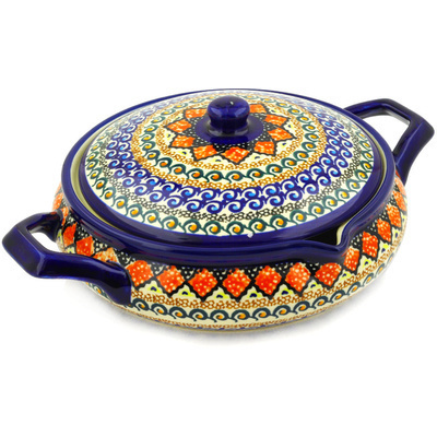 Baker with Cover with Handles 11"