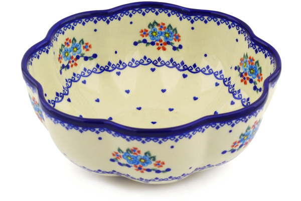 Scalloped Fluted Bowl 10"