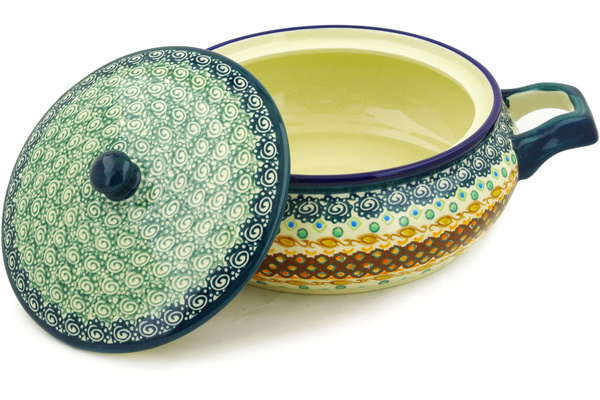 Baker with Cover with Handles 12"