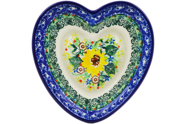 Heart Shaped Bowl 6"