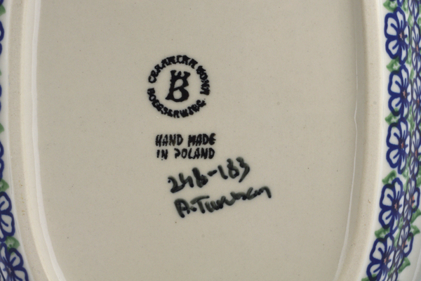 Platter with Handles 12"