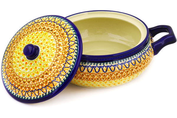 Baker with Cover with Handles 12"