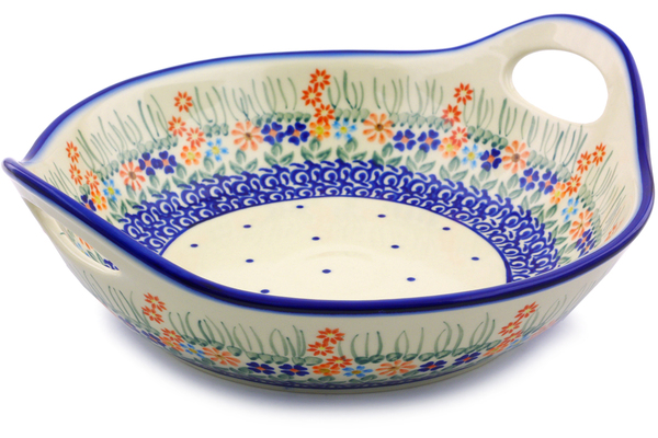 Bowl with Handles 13"