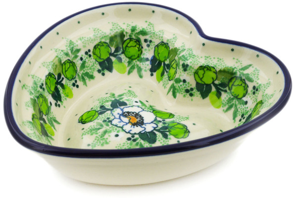 Heart Shaped Bowl 6"