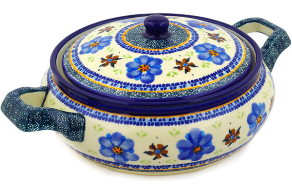 Baker with Cover with Handles 12"