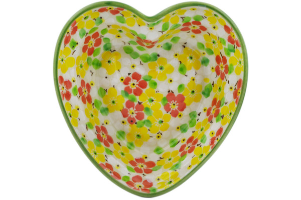 Heart Shaped Bowl 6"