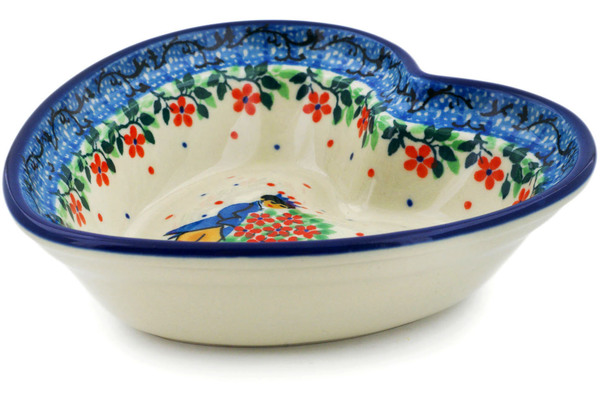 Heart Shaped Bowl 6"