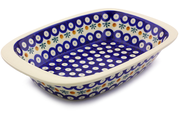 Rectangular Baker with Handles 11"