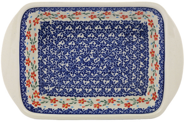 Rectangular Baker with Handles 14"