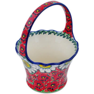 Basket with Handle 8"