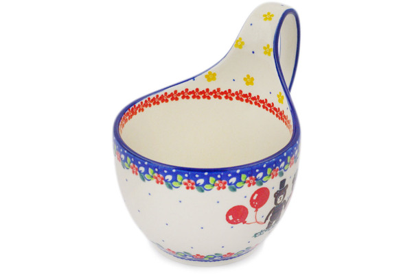 Bowl with Loop-Handle 6"