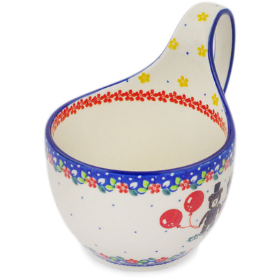 Bowl with Loop-Handle 6"