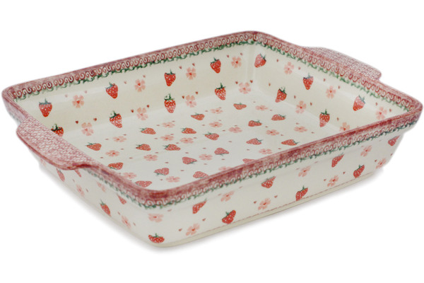 Rectangular Baker with Handles 15"