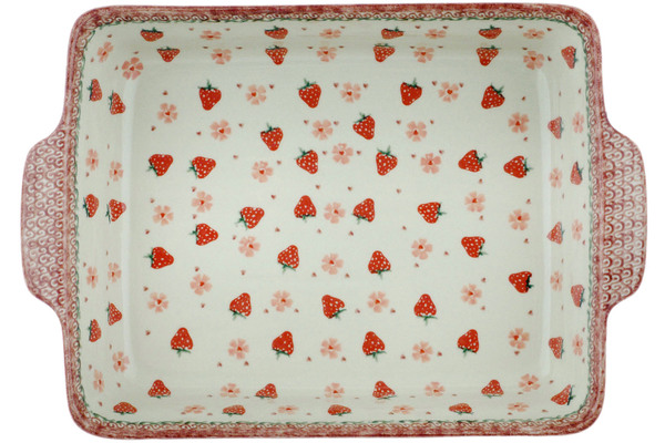 Rectangular Baker with Handles 15"