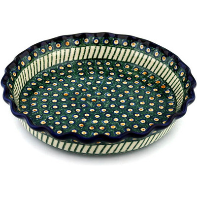 Fluted Pie Dish 10"