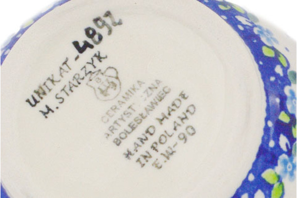 Bowl with Loop-Handle 6"