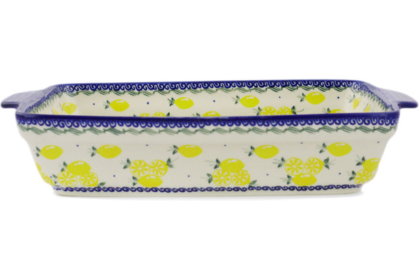 Rectangular Baker with Handles 15"