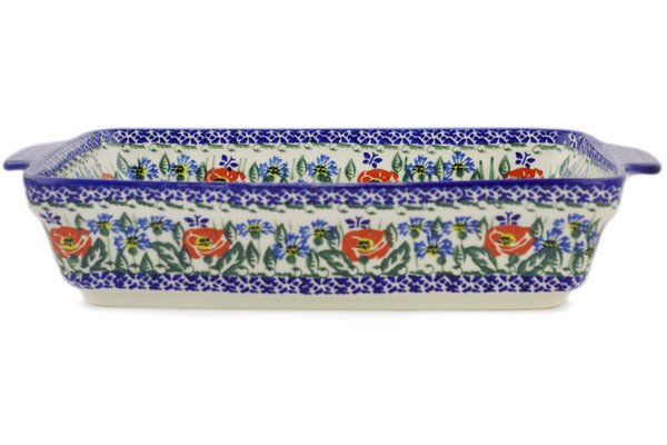 Rectangular Baker with Handles 15"