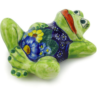 Frog Figurine 7"