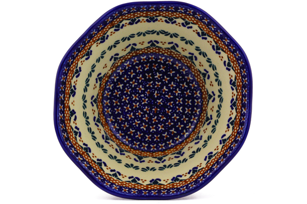 Scalloped Fluted Bowl 7"